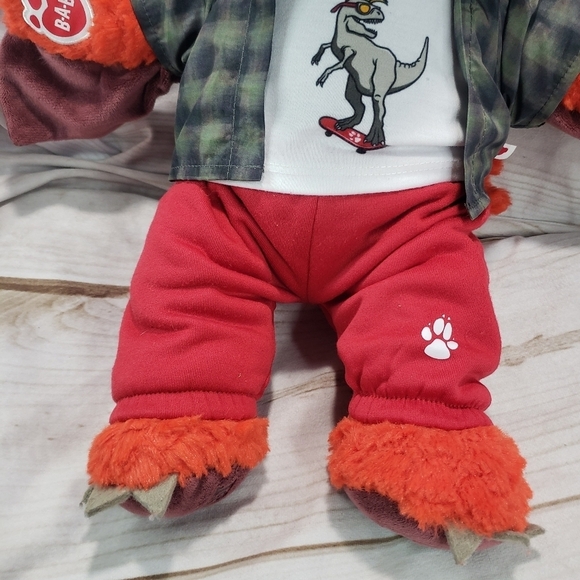 Build A Bear Red Dragon Great Wolf Lodge Magiquest Plush With Outfit 17 Inch - Picture 5 of 14